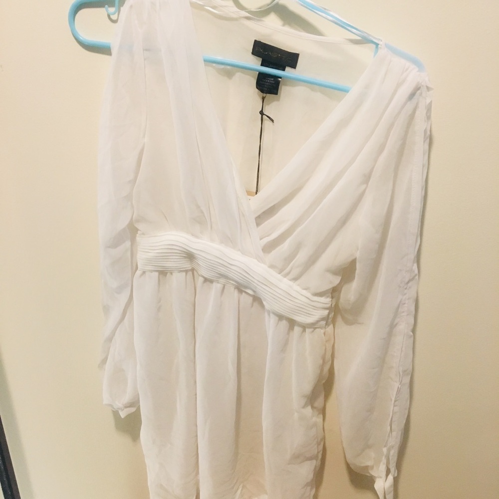 White dress
